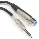 XLR to 1/4" Stereo Cables