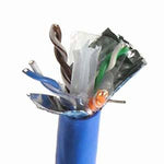 1000Ft Cat.6 Solid Wire Shielded (PiMF) Gray - oneprizes.com