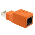 CAT5e/CAT6 Male to Female Console Roll Over Adaptor - oneprizes.com