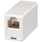 RJ12 Modular Inline Coupler Reverse, Ivory - oneprizes.com