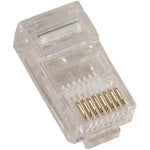 RJ45 (8P8C) Plug for Stranded Flat Wire 100pk - oneprizes.com