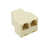 RJ12 1Jack/2Jack T adapter, Reversre(Pin1-Pin6) - oneprizes.com
