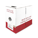 1000Ft RG59 CMP (Plenum) 95% 20AWG Bare Copper, 3.0GHz - oneprizes.com