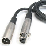 25Ft XLR 3P Male/Female Microphone Cable - oneprizes.com