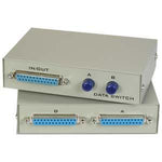 2-Way DB25 Female AB Straight Thru Switch Box - oneprizes.com