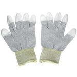 Conductive Glove, Fingers Coated w/Polyurethane Small - oneprizes.com