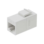 Cat.6 Inline Coupler w/Keystone Latch White - oneprizes.com