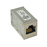 Cat 6A RJ45 Full Shielded Inline Coupler - oneprizes.com