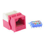 Cat5e Tool Less Keystone Jack - RJ45 Tool Less Keystone Jack - oneprizes.com