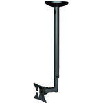 Flat TV Ceiling Mount 13~27" Tilt/Swivel, LCD-504 Black - oneprizes.com