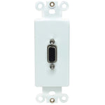 VGA Decora Wall Plate Insert - White - oneprizes.com