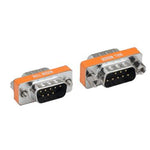 DB9 M/M Mini Null Modem Adapter - oneprizes.com