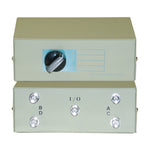ABCD 4 Way Manual Switch Box, BNC Female - oneprizes.com