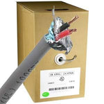 1000Ft Shielded 18AWG/2 Power CMR White - oneprizes.com