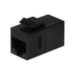 Cat 6 Inline Coupler w/Keystone Latch Black - oneprizes.com