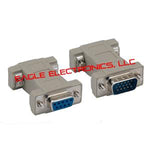 DB9M / HDDB15F VGA Adaptor, Molded, Beige - oneprizes.com