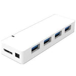 USB 3.0 4-Port Hub with Power Adapter - oneprizes.com