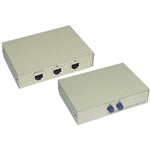 2 Port Manual RJ-45 Share Switch Box, Metal - oneprizes.com