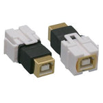 USB 2.0 Type B to B F/ F Keystone Jack - oneprizes.com