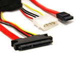 20" SATA 7P+15P to SATA/4-pin Power Cable - oneprizes.com