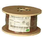 500Ft 18/2 Unshielded CMR Thermostat Cable Solid Copper PVC - oneprizes.com