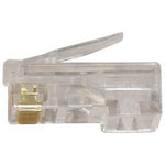 RJ45 Cat.5E Plug Solid 50Micron 2Prong 100pk - oneprizes.com