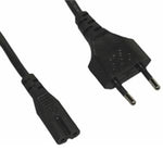 6Ft European Notebook Power Cord Cable, Non-Polarized - oneprizes.com
