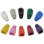 Color Boots for RJ45 Plug Gray 100pk - oneprizes.com
