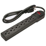 3Ft 6-Outlet Surge Protector 14AWG/3, 15A, 90J - oneprizes.com