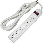 6Ft 6-Outlet Surge Protector 14AWG/3, 15A, 90J - oneprizes.com