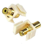 RCA Yellow F/F Keystone Module Ivory - oneprizes.com