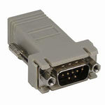 DB9 Male to RJ45 Preassembled Modular Adapter w/Hex Nut - oneprizes.com