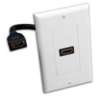 Single HDMI Wall Plate Pigtail - oneprizes.com