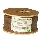 500Ft 20/2 Unshielded CMR Thermostat Cable Solid Copper PVC - oneprizes.com