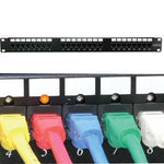 Cat.6 110 Patch Panel 24Port Rackmount w/LED Indicator - oneprizes.com