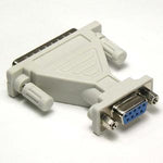 DB9-F/DB25-F Serial Port Adapter, Screw/Nut - oneprizes.com