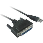 3Ft USB to DB25 Parallel Printer Adapter (DB25-F) - oneprizes.com