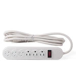10Ft 6-Outlet Perpendicular Power Strip - oneprizes.com