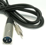 6Ft XLR Male to 3.5mmm Mono Male Cable - oneprizes.com