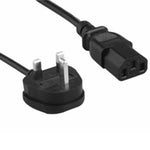 6Ft England Power Cord Cable, with Fuse - oneprizes.com