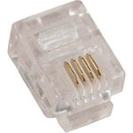 RJ11 (6P4C) Plug for Stranded Flat Wire 20pack - oneprizes.com