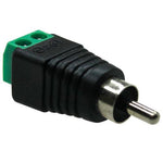 RCA Plug to Terminal Block - oneprizes.com