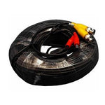 60Ft BNC Male to Male, DC Male to Female Siamese Security Camera Cable Black - oneprizes.com