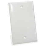 Blank Wall Plate White Smooth Face - oneprizes.com
