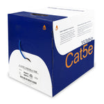 1000Ft Cat 5E Solid Wire Bulk Ethernet Network Cable Blue CMR - oneprizes.com