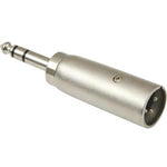 XLR Male to 1/4" Stereo Male Adapter - oneprizes.com
