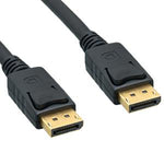 25Ft Display Port Cable Male to Male with Latches 28AWG - oneprizes.com