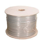 1000Ft 6 Conductor Silver Satin Modular Cable Reel 28AWG - oneprizes.com
