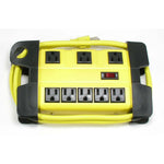 5Ft Heavy Duty Metal Case Power Strip, 5 + 3 Power Supply - oneprizes.com