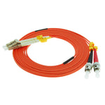 OM1 ST-LC Duplex Multimode 62.5/125 Fiber Optic Cable - oneprizes.com